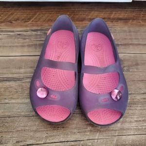 Crocs size 9 toddler